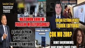 DEPREMLERİN SEBEBİ DOĞAYA AYKIRI UYGULAMALARDIR