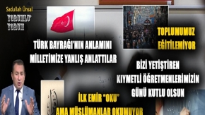 ÖĞRETMENLERİMİZİN ELLERİNİ SAYGIYLA ÖPELİM