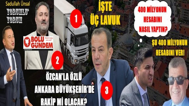 BİR LAVUĞUN LAVUKLUĞU GÜNDEMİ LAVUKLAŞTIRDI