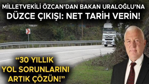 “SÜPER HIZLI TREN PROJESİ’NE DÜZCE DAHİL EDİLMELİ”