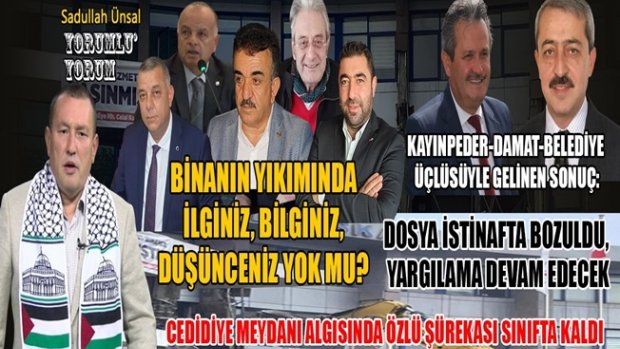 ÖZLÜ’NÜN NİMETLERİNDE VARSINIZ KÜLFETİNDE NEREDESİNİZ?