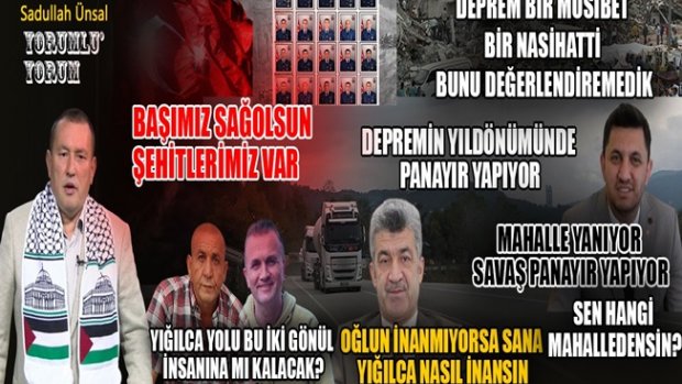 TÜRKİYE’DE ŞEHİT, DÜZCE’DE DEPREM YIĞILCA’DA PANAYIR VAR…!