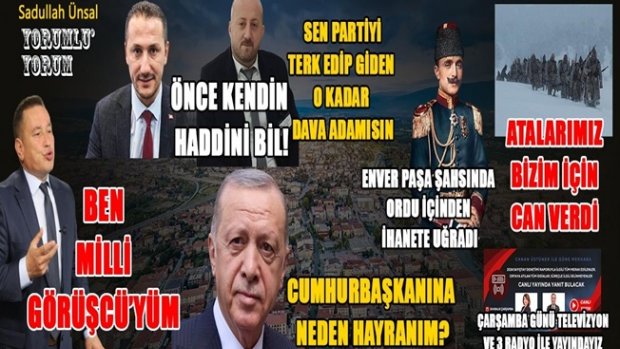 DÜNÜ BİLMEYENLER YARINLARI ÖNGÖREMEZLER