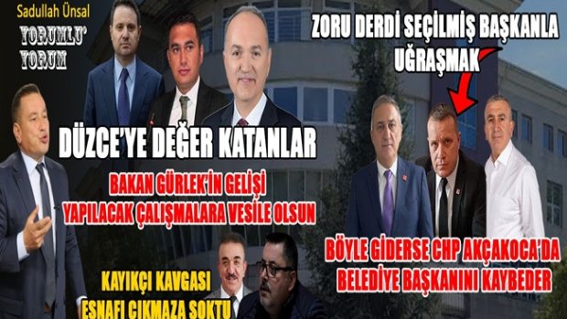 KAVGANIN OLDUĞU YERDE HALK DA SİYASETTE OLMAZ