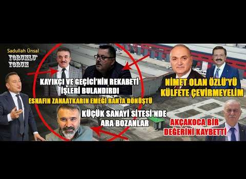 ÖZLÜ: TÜRKİYE İÇİN KAYIP, DÜZCE İÇİN KAZANÇ